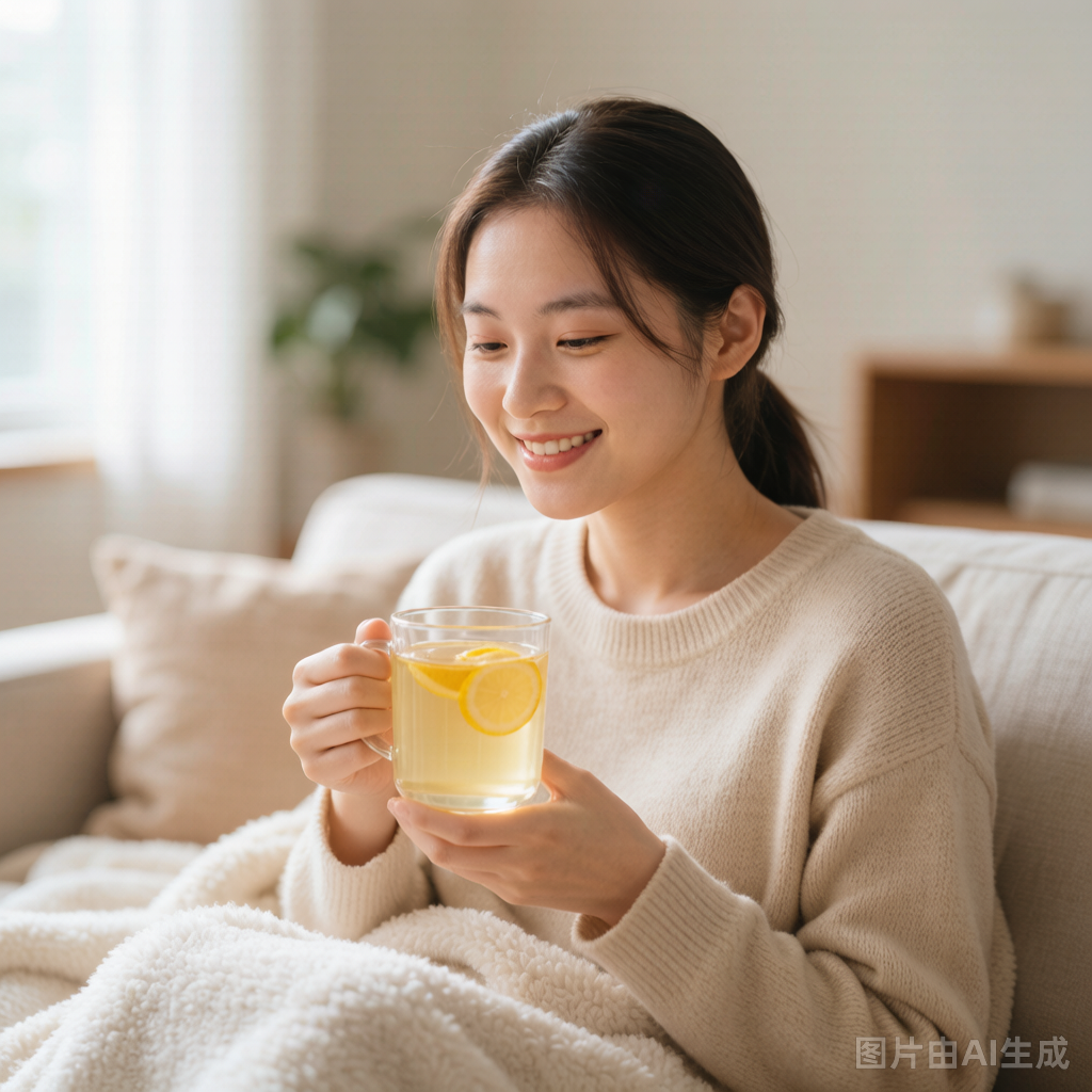 蜂蜜柚子茶冲饮居家使用